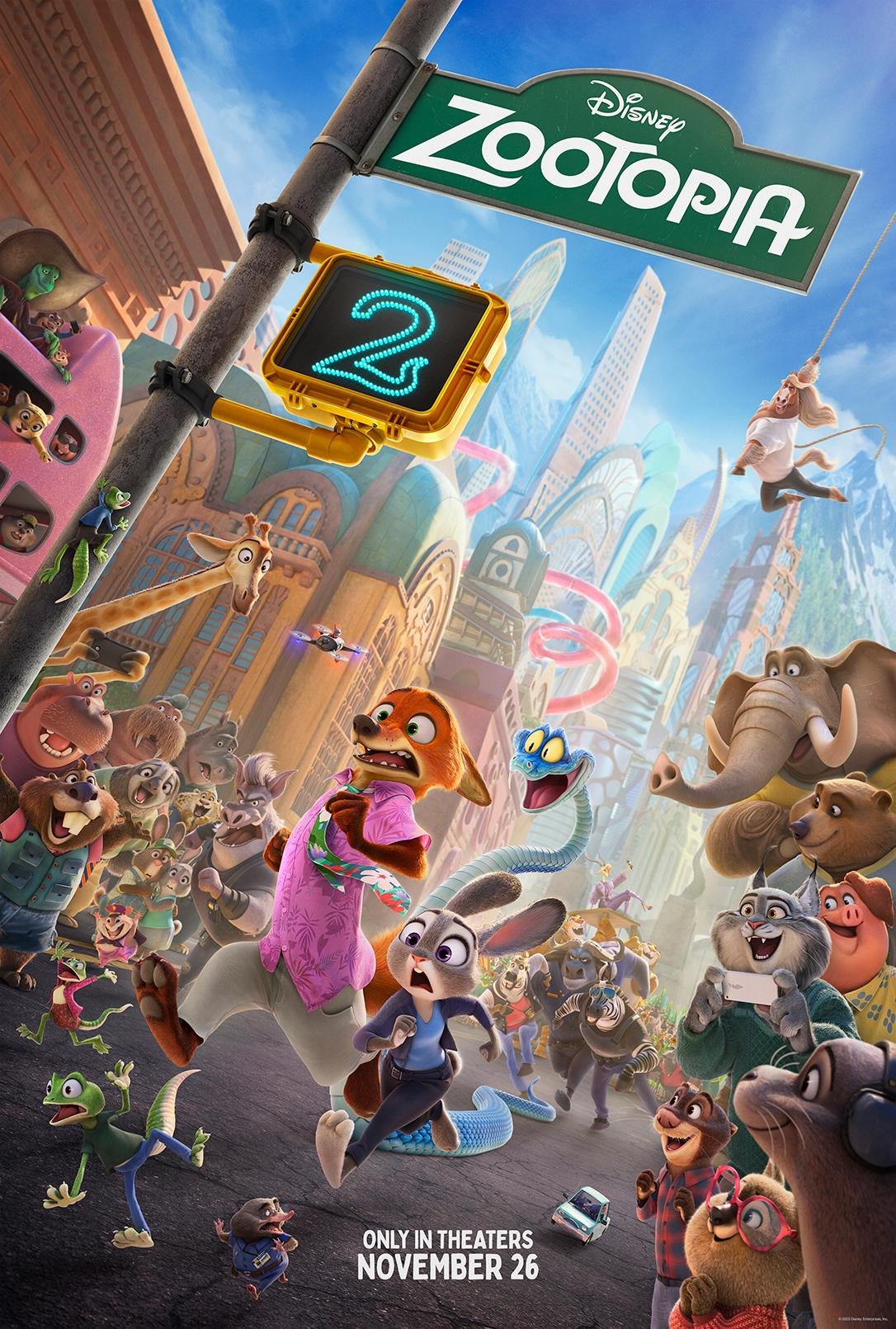 مشاهدة فيلم فيلم زوتوبيا Zootopia 2 2025 مترجم HD اون لاين مترجم